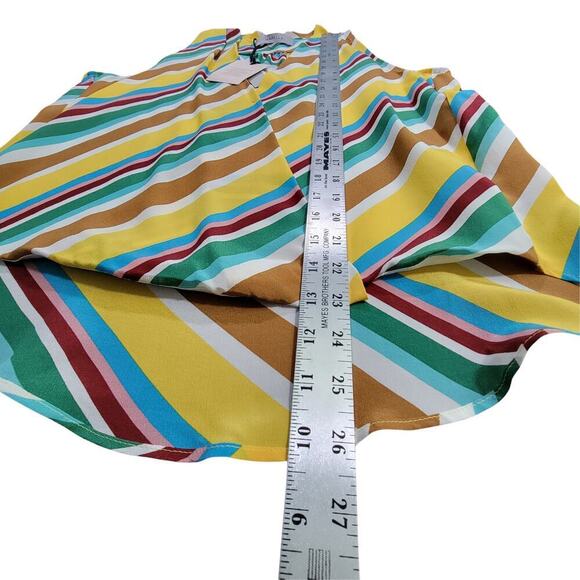 MARELLA Sleeveless CusCus Silk Blend Blouse Womens 8 NWT Career Sophisticated - Picture 10 of 12